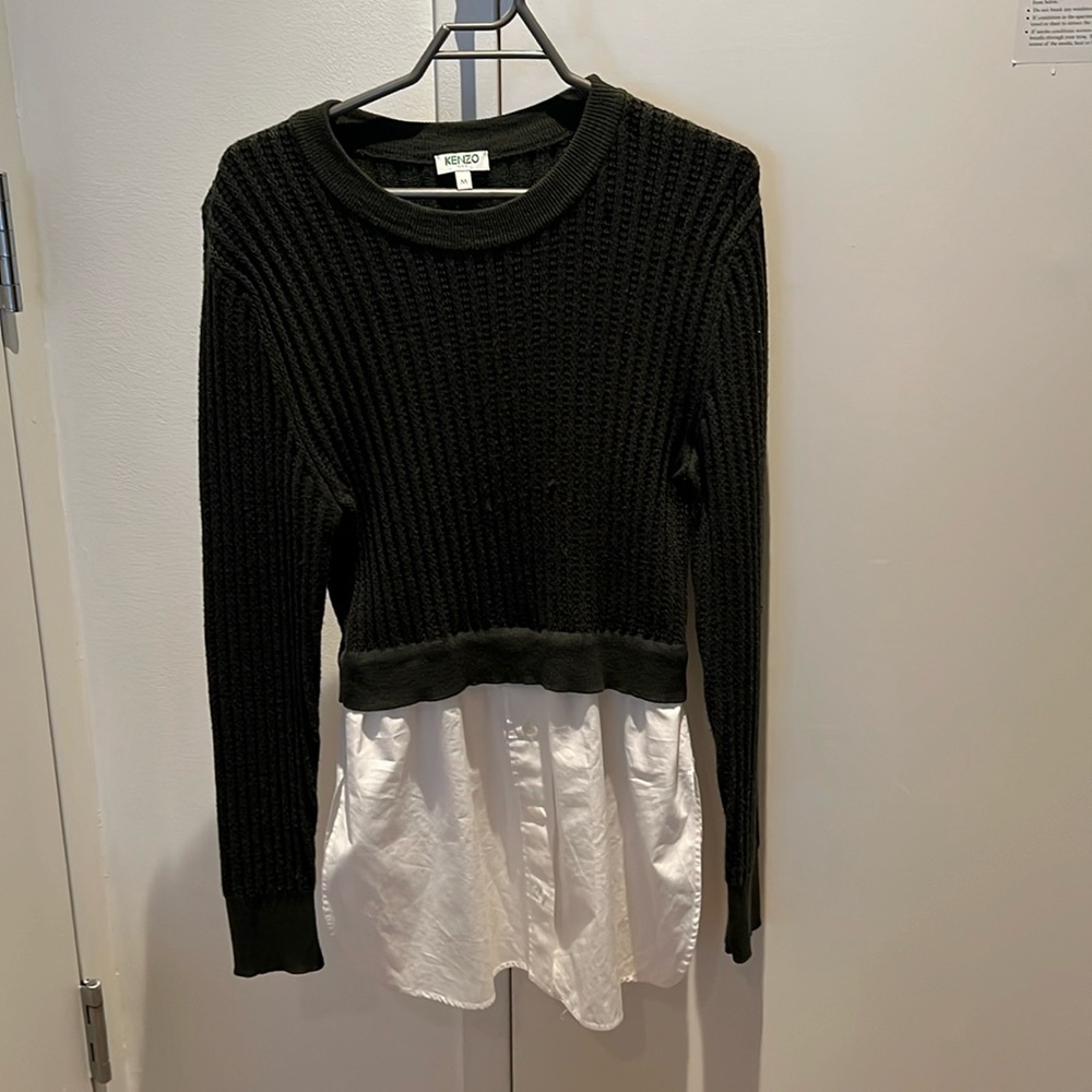 Kenzo Dark Green Sweater Never Used